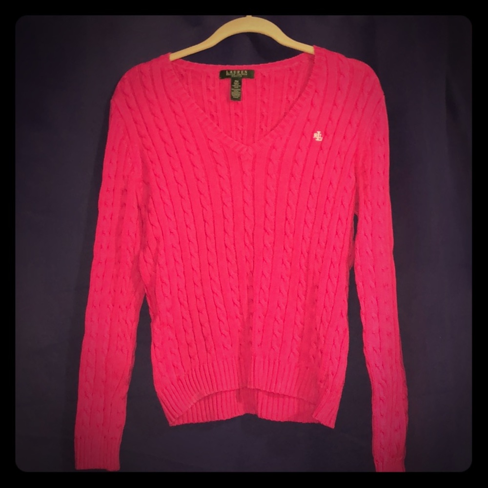 Pink sweater